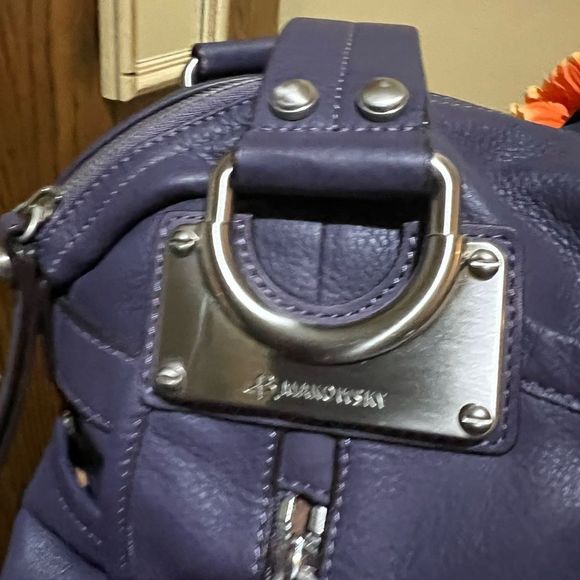 B. MAKOWSKI SOFT LEATHER SATCHEL - Picture 2 of 8